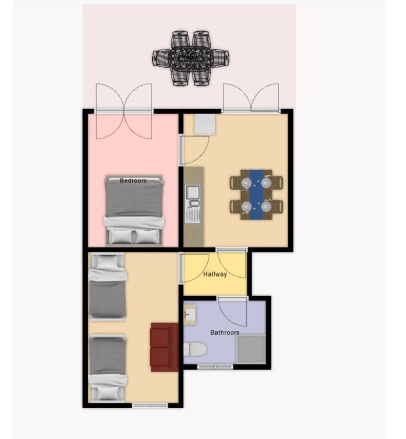 קרק Apartments Pika מראה חיצוני תמונה